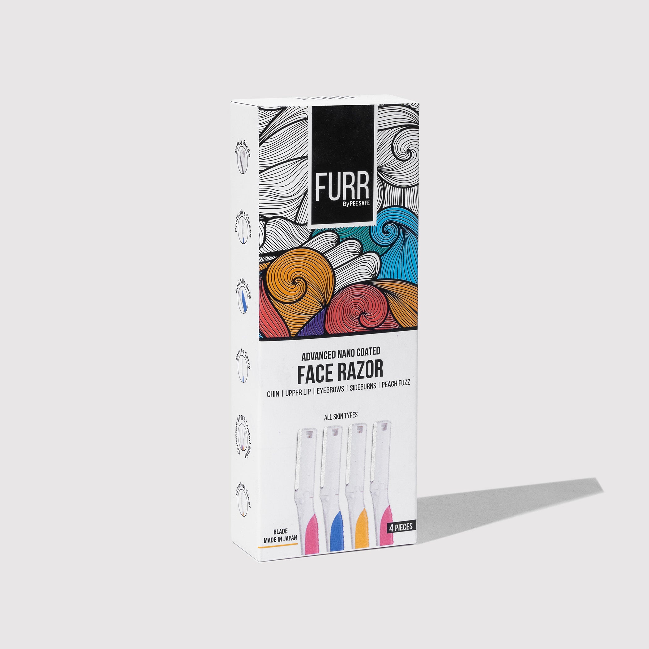 Furr Advanced Nano Coated Face Razor For Women (4N)