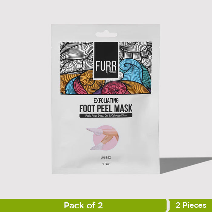 Furr Foot Peel Mask - Pack of 2