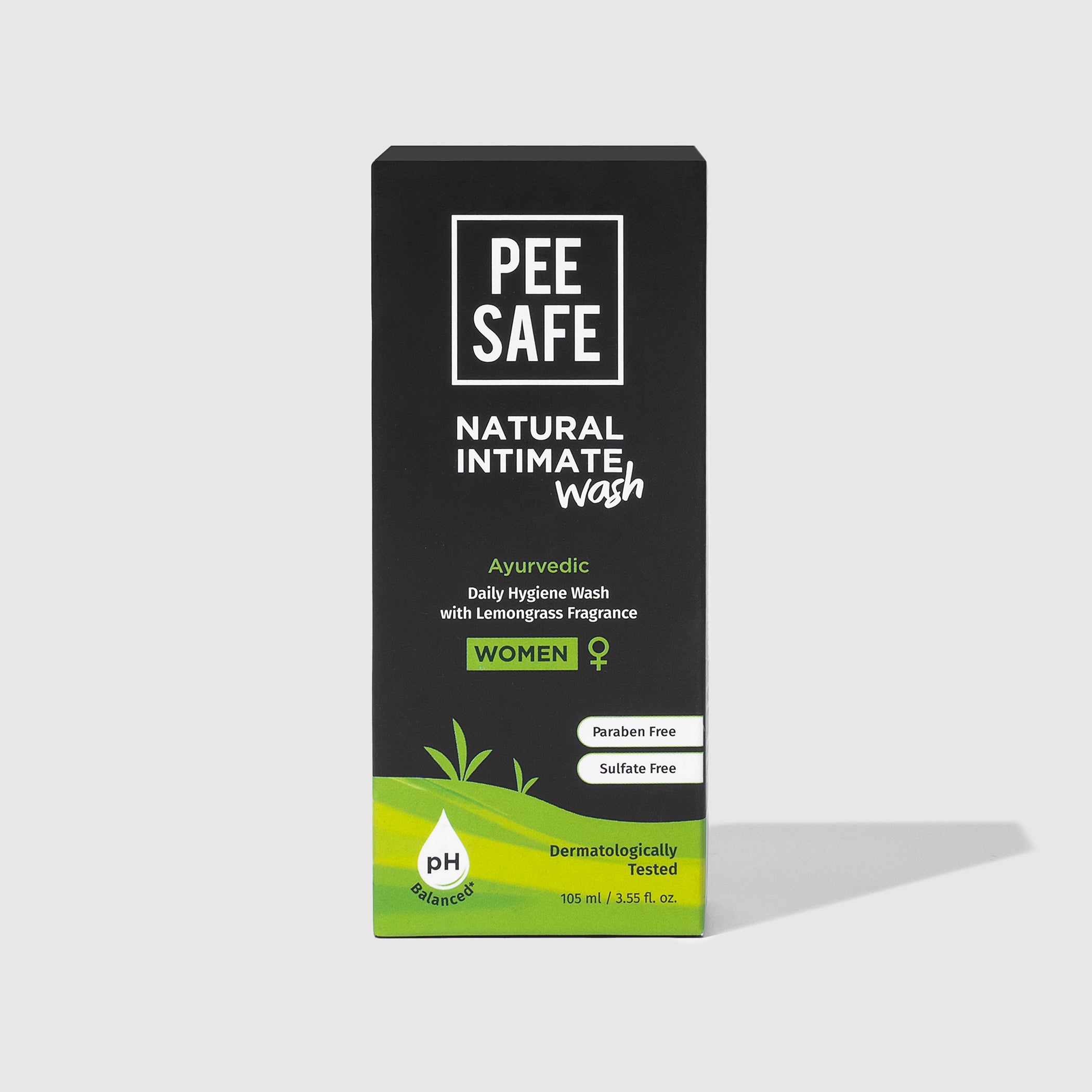 Pee Safe Daily Natural Intimate Wash For Women (105 ML) - BULK BUY