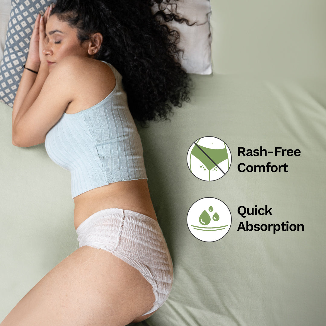 Pee Safe Disposable Period Panty (S-M) 4N