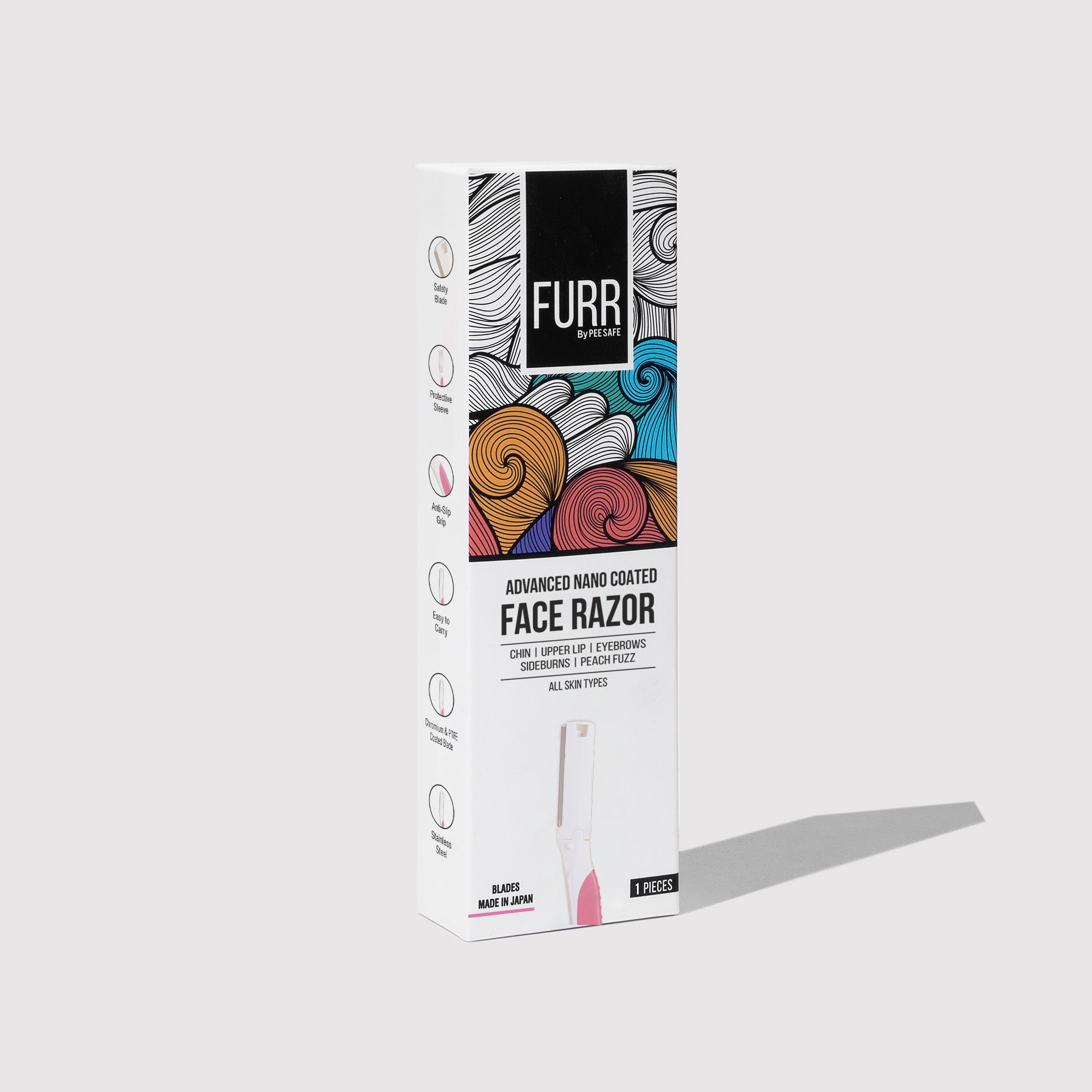 Furr Advanced Nano Coated Face Razor For Women (1N)