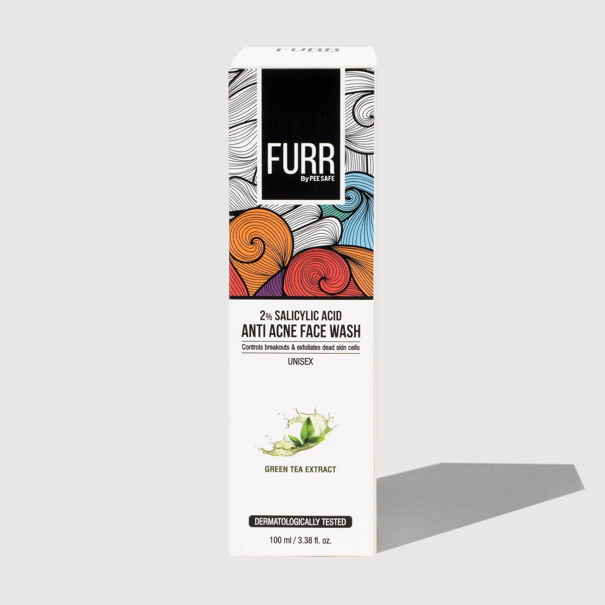 Furr 2% Salicylic Acid Anti Acne Facewash - Pack of 2