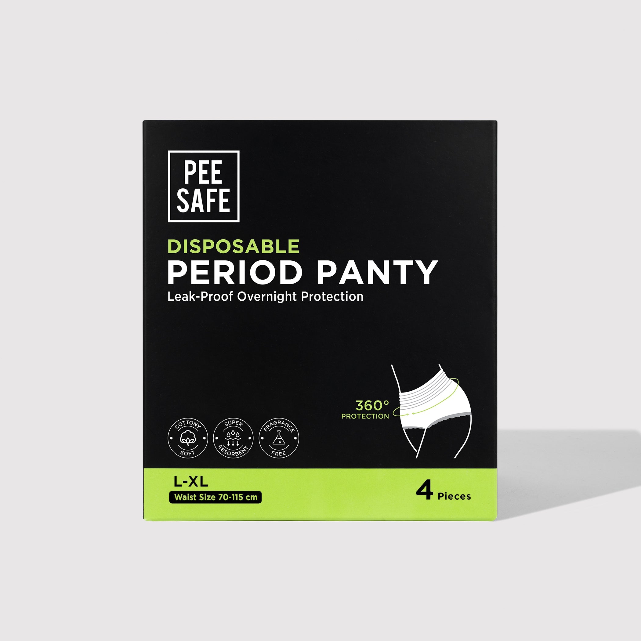 Pee Safe Everyday Period Panty Day