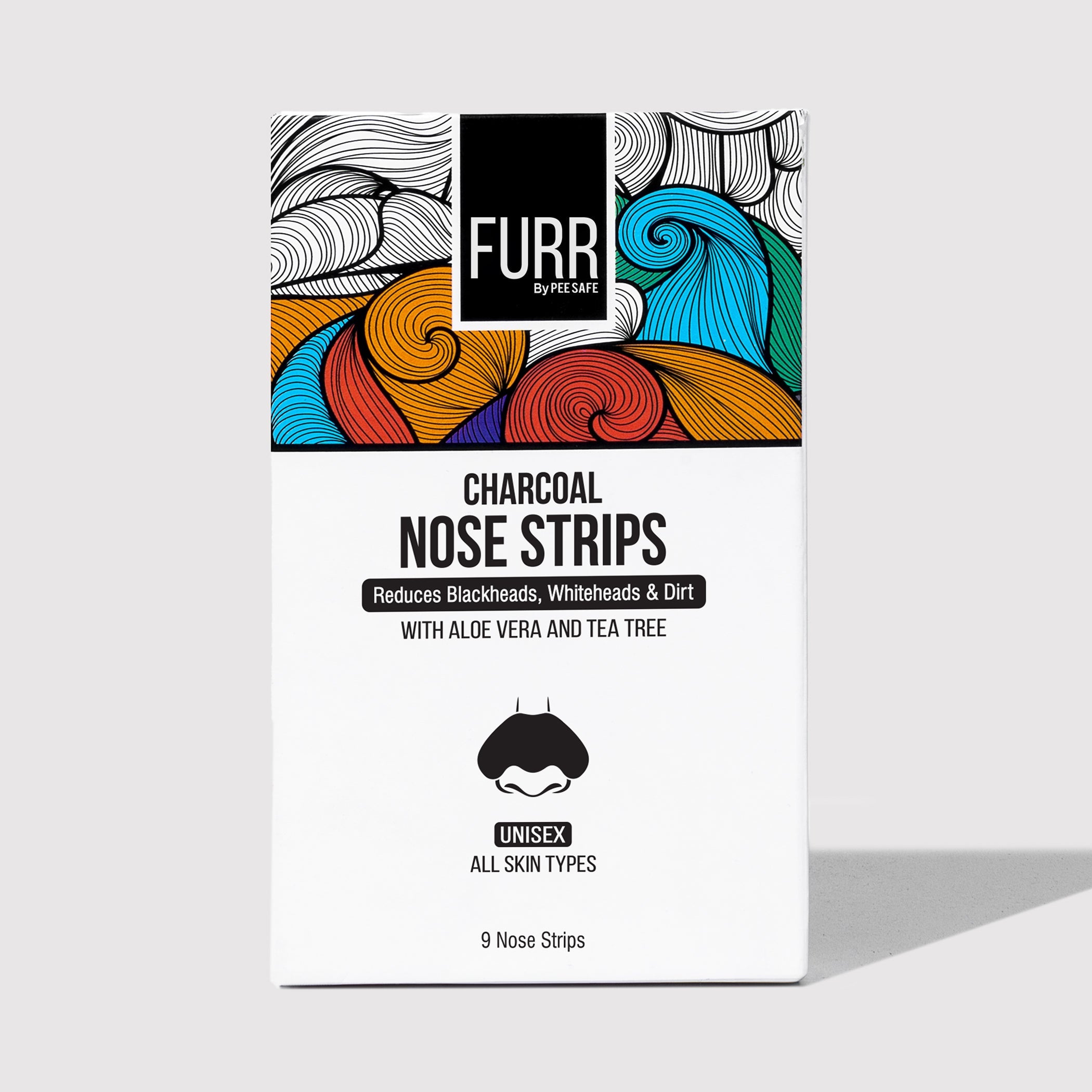 Furr Bamboo Charcoal Nose Strips (9N)