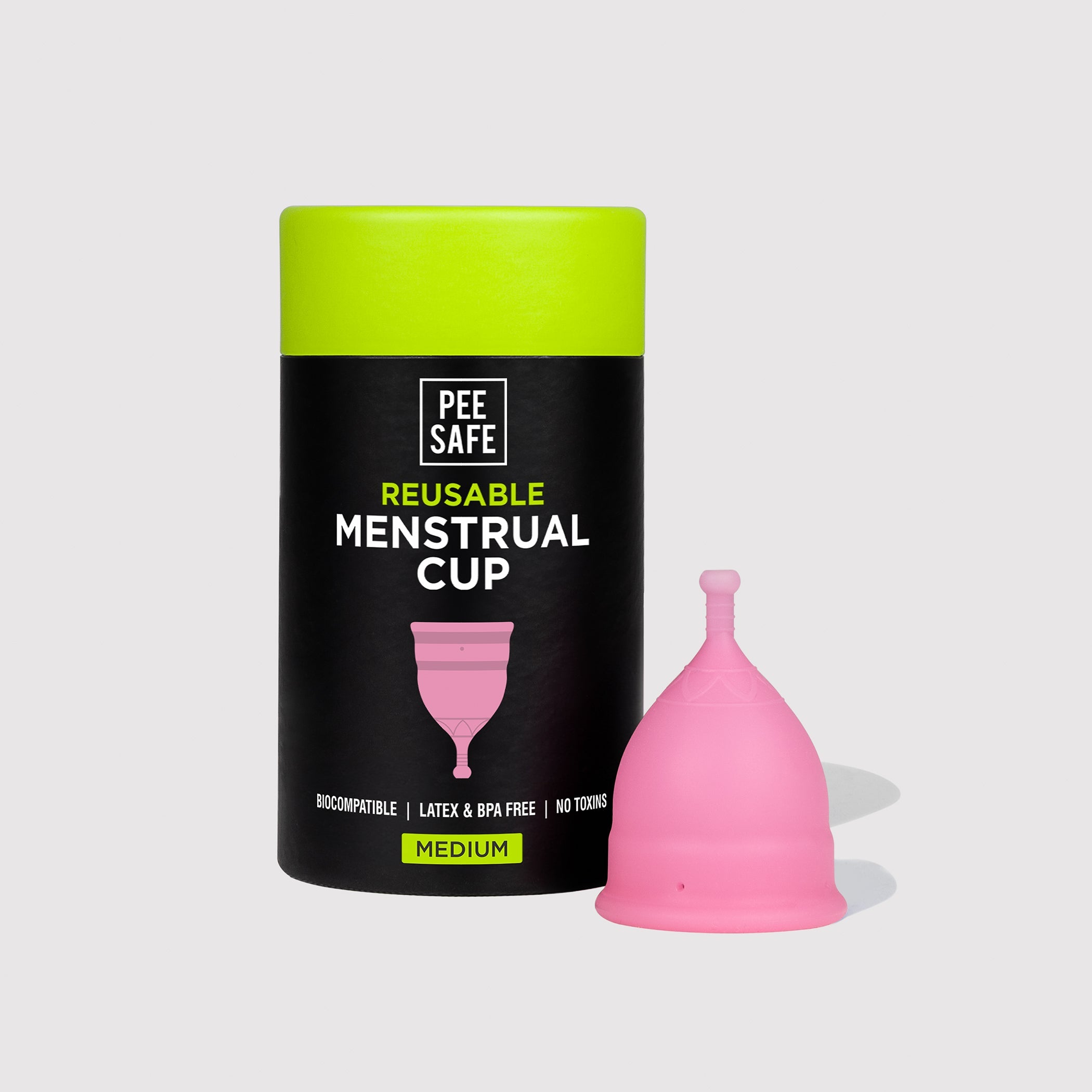 Pee Safe Menstrual Cup - Medium BYOC